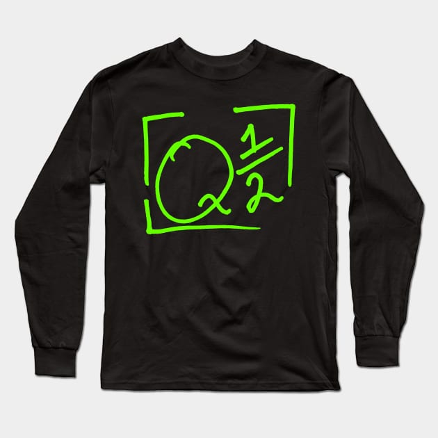 Q 1/2 Long Sleeve T-Shirt by Wheely